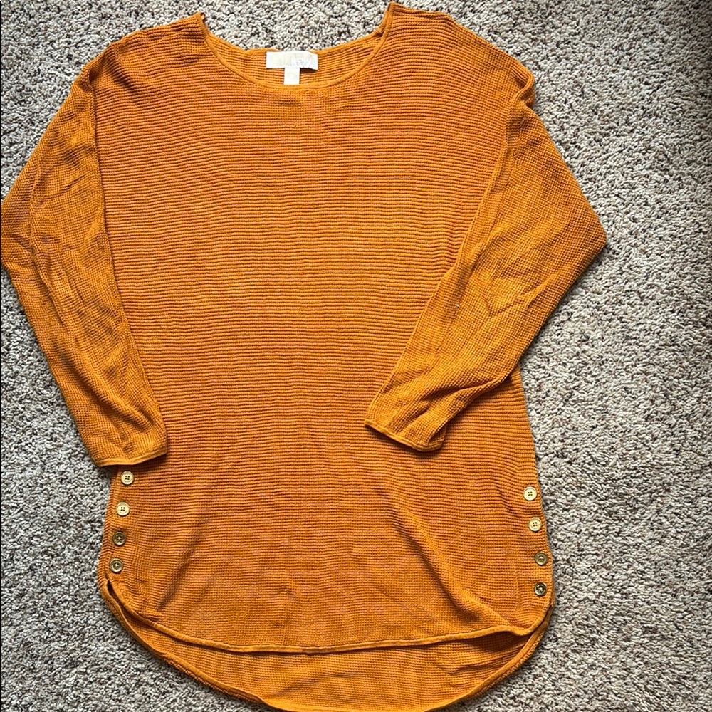 MICHAEL Michael Kors Burnt Orange Tunic Top